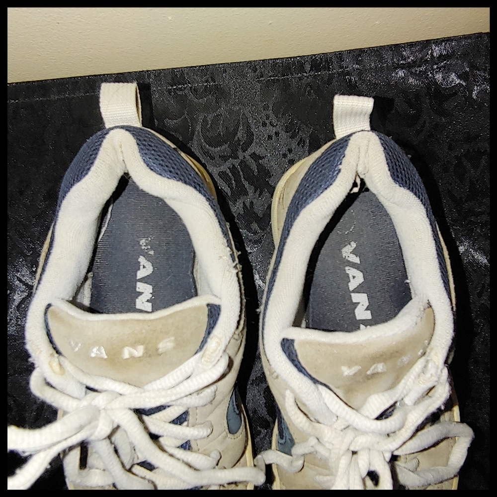 Vans Minaret Tan & Navy Unisex 3.5 - Picture 7 of 10
